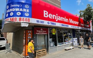BENJAMIN MOORE PAINTS- SAMMY’S HARDWARE- PLUMBING SUPPLIES